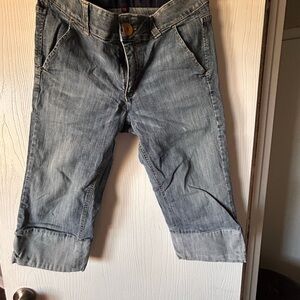 Lee Women's Light Blue Cropped Ankle Jeans